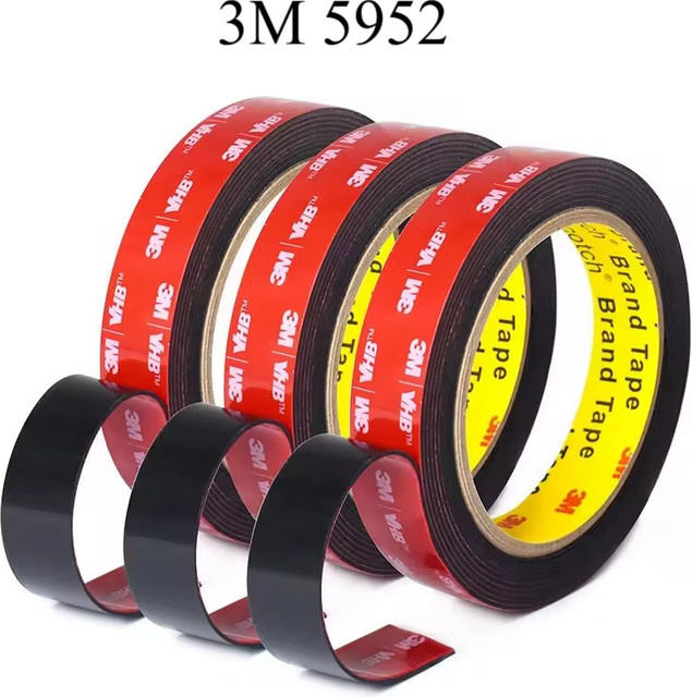 3M VHB5952 doppelseitiges Klebeband aus hochviskosem Schaumstoff für eine sichere und wasserfeste Fixierung - Bild 1