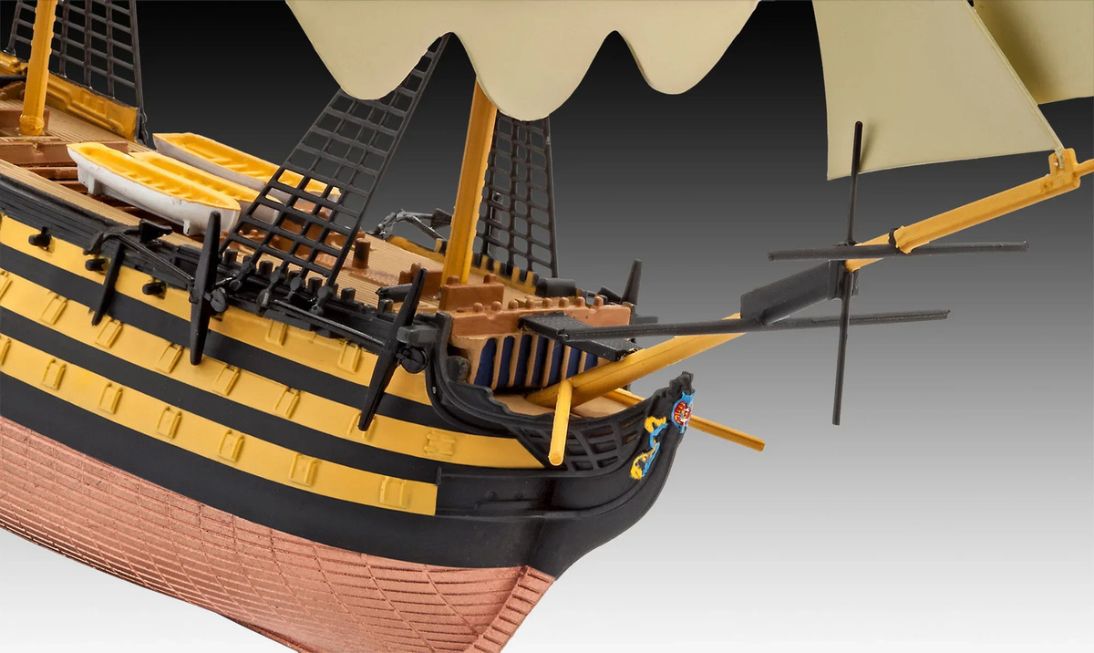 Revell HMS Victory Admiral Nelson Flagship, Modellbau, 1:225, ab 12 Jahre - Bild 2
