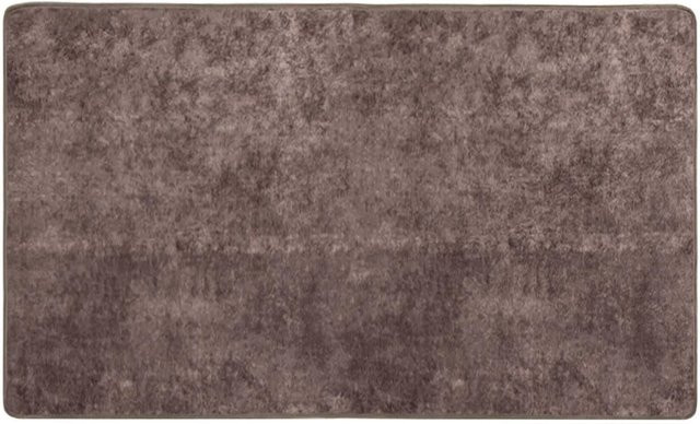 vidaXL Teppichläufer MARSA Grau, rechteckig, Polyester und PVC, rutschfest und waschbar, B/T: 150 x 80 cm - Bild 1