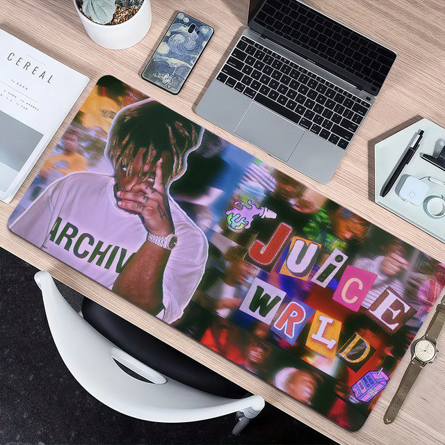J-Juice W-Wrld Mauspad Multicolor rutschfest und verdickt für Gaming und Büro - Bild 1