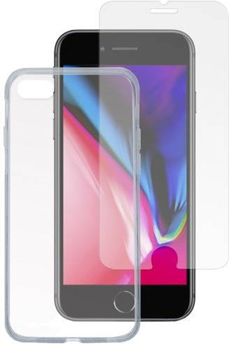 4Smarts 360° Protection Set X-Pro Displayschutzglas für iPhone 8, iPhone SE (2020) und iPhone SE (2022), transparent - Bild 1