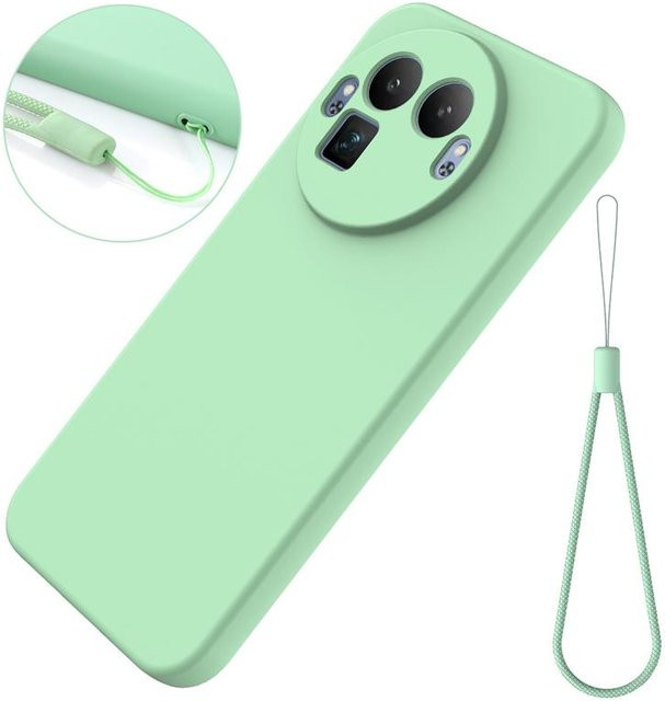 Premium Flüssigsilikon Schutzhülle für Realme GT 8 Pro mit weicher Innenbeflockung - Bild 1