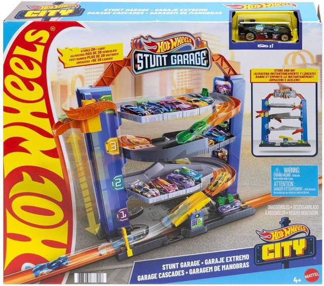 Mattel Hot Wheels City Stunt-Garage, Spielset, ab 4 Jahren - Bild 1