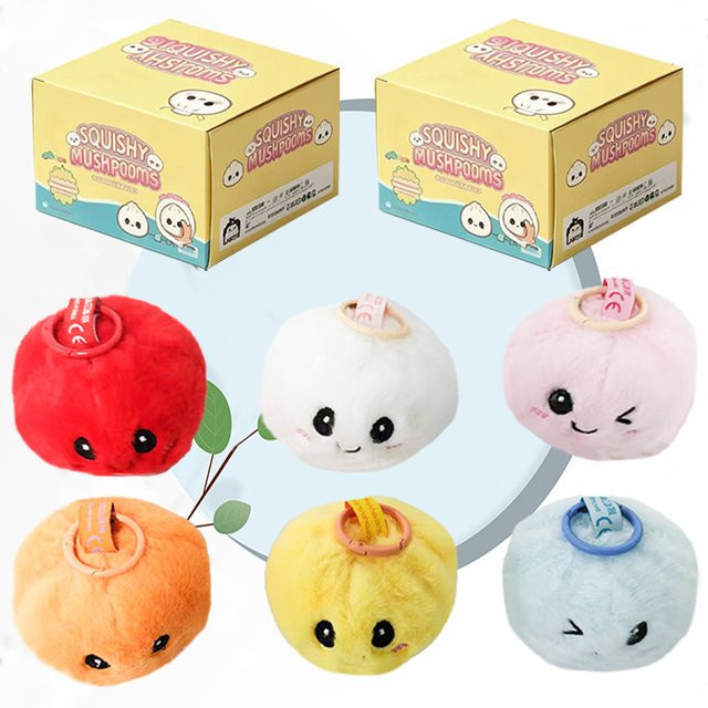 Bandai Dumpling Squishy Plüsch, Bunt / Mehrfarbig, Überraschungspuppe - Bild 1