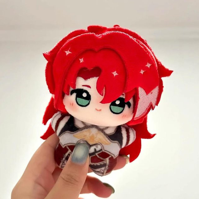 Yiran toy Honkai Star Rail Aventurin Plüsch Schlüsselanhänger, 10cm, ab 14 Jahren - Bild 1
