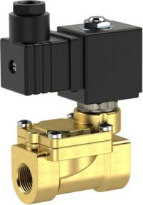 Riegler Magnetventil 2/2-MV, mehrfarbig, 230-240V, 16VA, Anschluss G3/4, Druckbereich 2-16bar - Bild 1