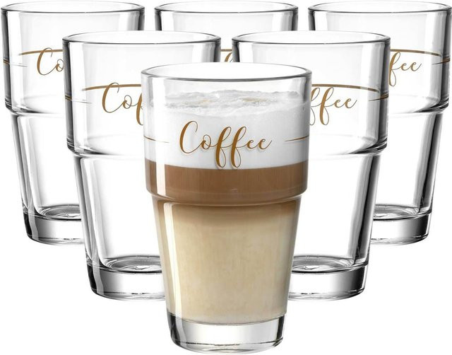 Leonardo Becher Solo Gläser Set, transparent, 6er Set, 410 ml - Bild 1