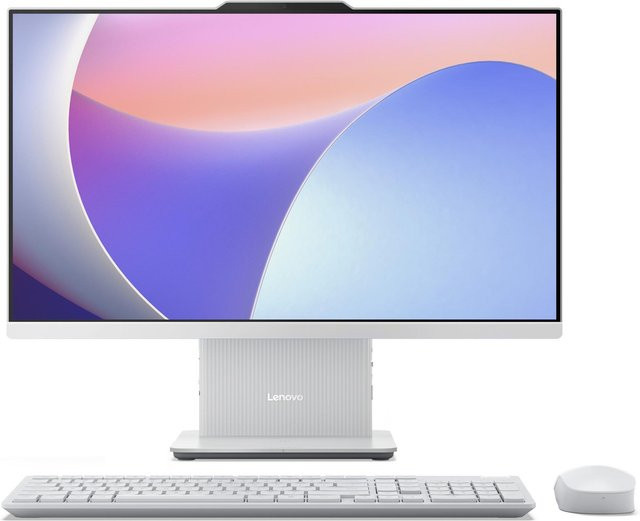 Lenovo IdeaCentre AIO 24ARR9 All-in-One PC in Weiß mit 23,8 Zoll Full HD IPS Display, AMD Ryzen 5 7535HS, 16 GB RAM, 1 TB SSD und AMD Radeon 660M - Bild 1