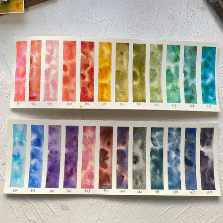 Holbein Layered Color Künstler-Aquarellpigment Multicolour für Profis und Anfänger