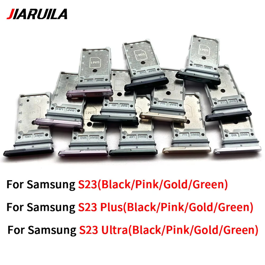 Samsung Dual Card Micro Nano SIM-Kartenhalter Adapter in Gold für S23, S23 Plus und S23 Ultra - Bild 5