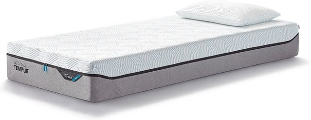 TEMPUR PRO Plus SmartCool Matratze Soft in Weiß mit H2 Visco-Elastischem Schaum und Temperaturregulierung - Bild 1