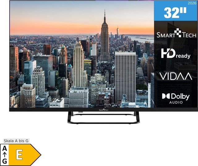 Smart Tech Smart TV 32HV02V in Schwarz mit 32 Zoll HD-Auflösung, VIDAA, Bluetooth und Triple-Tuner - Bild 4