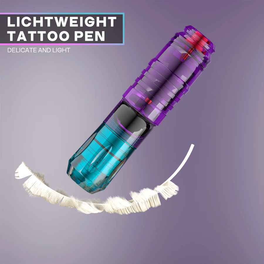 LASTJUDG Tattoo Kit mit Tattoo Stift und drahtlosem Netzteil - Bild 5