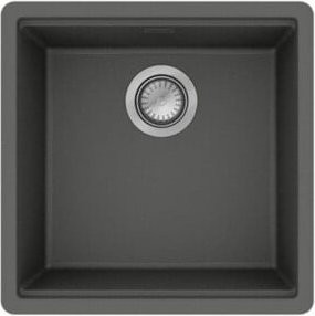 Hansgrohe Einbauspüle S53 SilicaTec in Steingrau, B/T/H: 44,7 x 44,7 x 0 cm - Bild 1