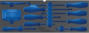 BGS Schaumeinlage in Blau für Art. 3312 und Art. 3343 - Bild 1