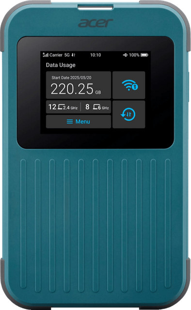 Acer Connect M4 LTE/5G WLAN Router mit WiFi 6 Dual-Band in Blau - Bild 1