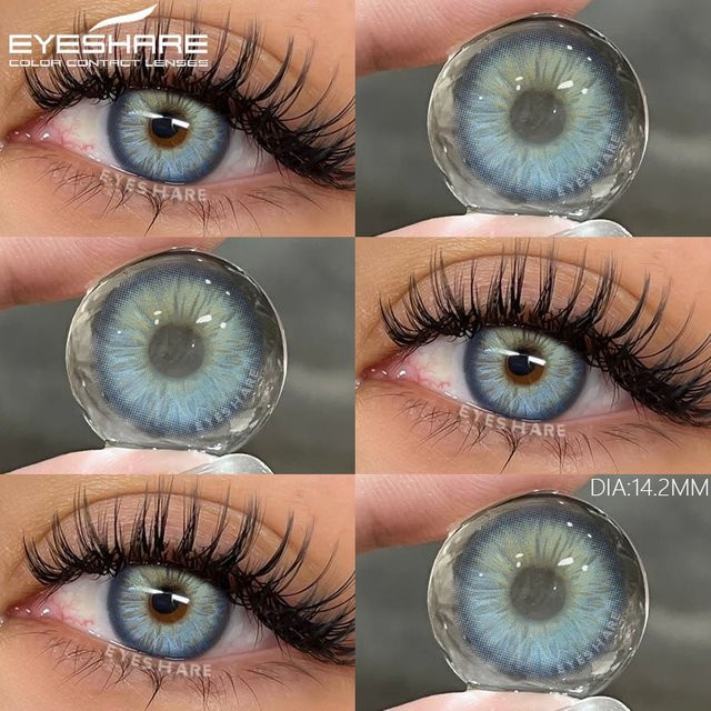 EYESHARE farbige Kontaktlinsen, 2 Stück - Bild 1