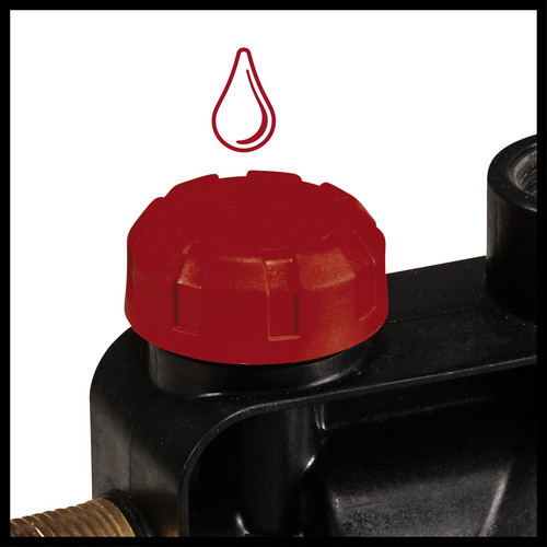 Einhell Gartenpumpe GC-GP 6040 ECO in Rot und Schwarz mit 4000 l/h Fördermenge und 36 m Förderhöhe - Bild 4