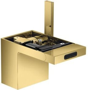 Hansgrohe Axor MyEdition Bidet-Einhebelmischer in Gold mit Pop-up-Abfluss - Bild 1