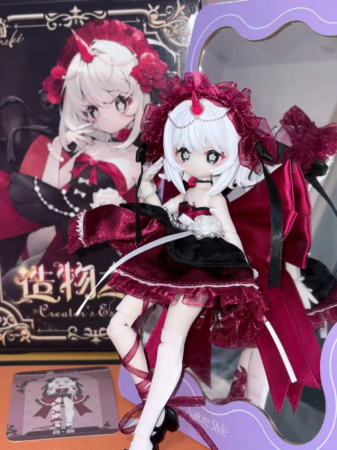 Meiki Creation Herz-Serie Blind Box, 12-Punkt-Bjd Bewegliche Puppe, Anime-Figur - Bild 2