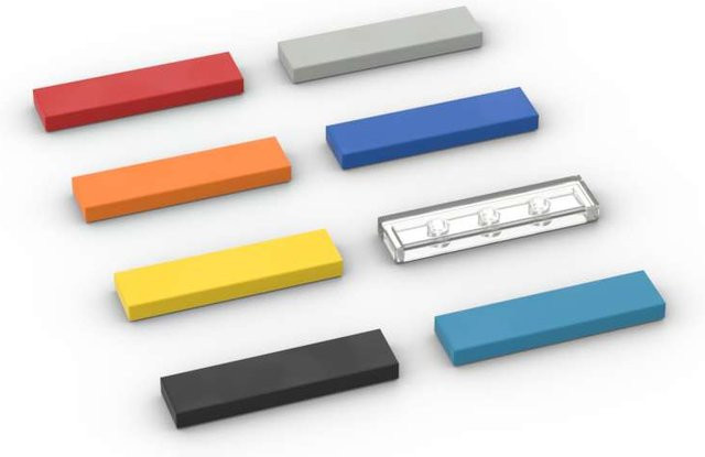 SixBricks Bausteine Kit 10-teiliges Set Bunt / Mehrfarbig - Bild 1