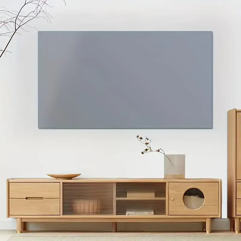 Tragbare Anti-Licht-Projektionsleinwand für Büro, Innen- und Außenbereich, Grau, 60-110 Zoll - Bild 4