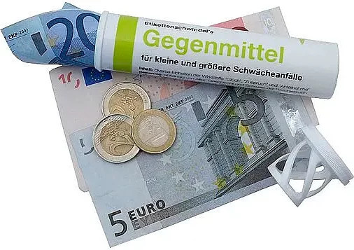 Modern Times Geschenkeröhrchen aus Kunststoff in Multicolour, Höhe: 12,0 cm, Durchmesser: 3,0 cm - Bild 1