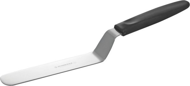 Schneider Teigschaber Winkelpalette in Schwarz mit 33 cm Klingenlänge - Bild 1