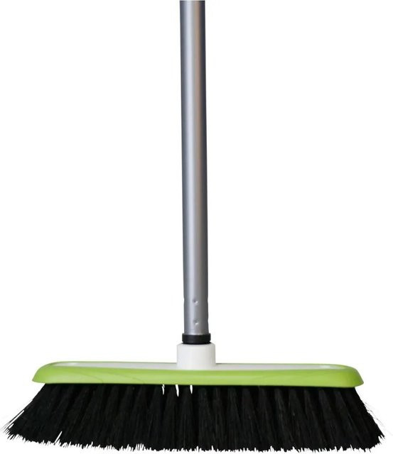OBI Zimmerbesen mit Stiel in Grün-Weiß, Höhe: 137,0 cm - Bild 1