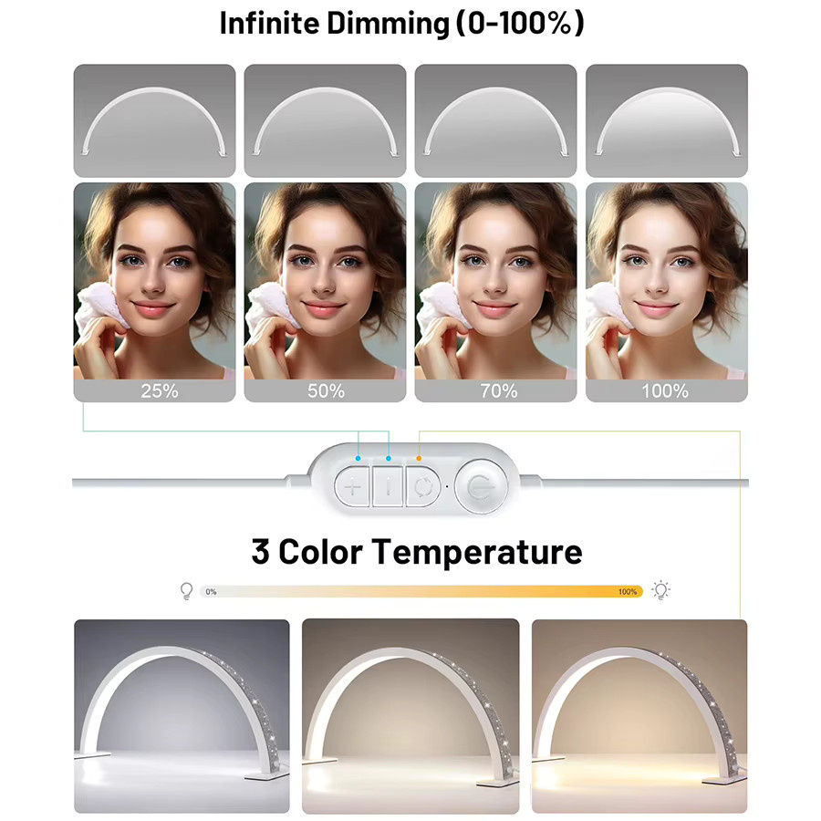 DianaBeauty LED Halbmond Nagel Lampe, 30W, Unisex - Bild 2