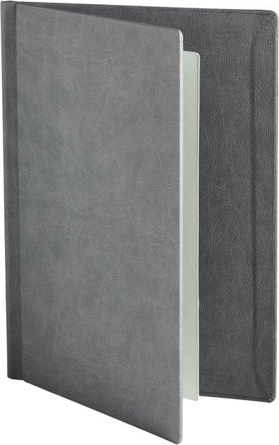 VEGA Klemmbinder Perron ohne Prägung A4 in Grau, B/H: 22,5 x 30,5 cm - Bild 1