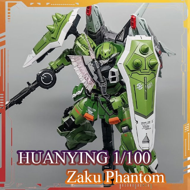 Huanying Modell MG Blaze Zaku Phantom Action Figure, 1/100 Maßstab, Kunststoff - Bild 1
