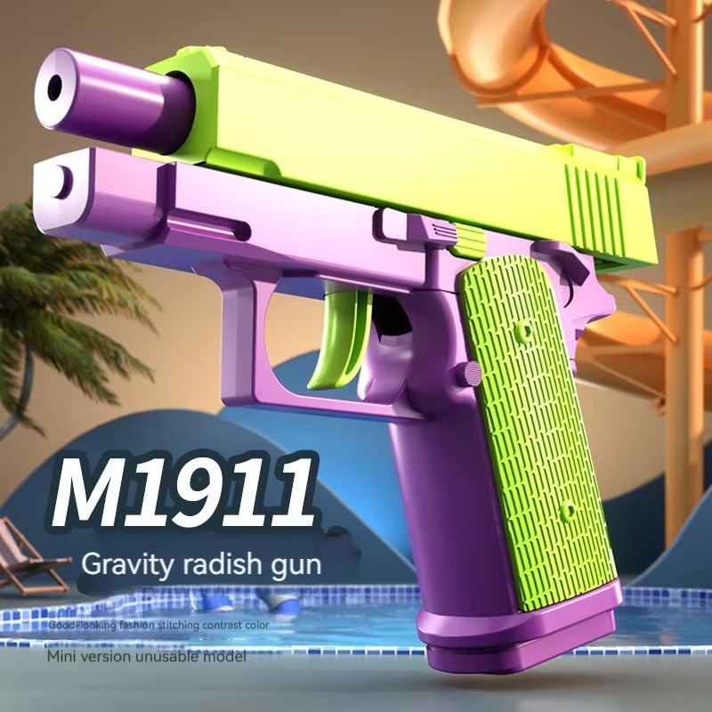 MYGVN M1911 Spielzeugpistole Modell, Kunststoff, Zappelspielzeug - Bild 1