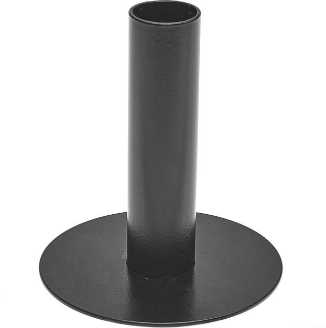 Rico Design Kerzenständer für Stabkerzen aus Metall in Schwarz, Höhe: 10 cm - Bild 1