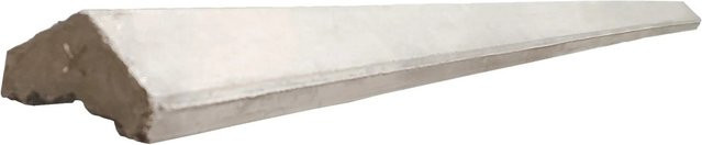 Beckers Betonzaun Oberlatte Klassik Diamant in Grau, B/H/T: 8,0 x 180 cm x 4,4 cm - Bild 1