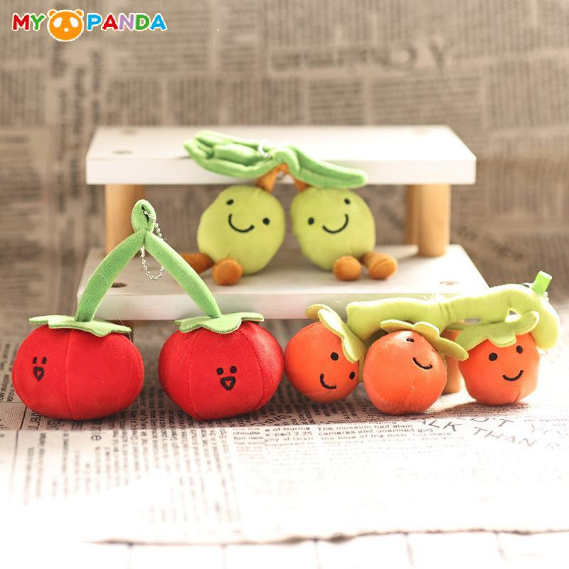 Yiran toy 1 Oliven-Tomaten-Plüsch-Anhänger Gemüse Plüschpuppe 1-teiliges Set - Bild 1