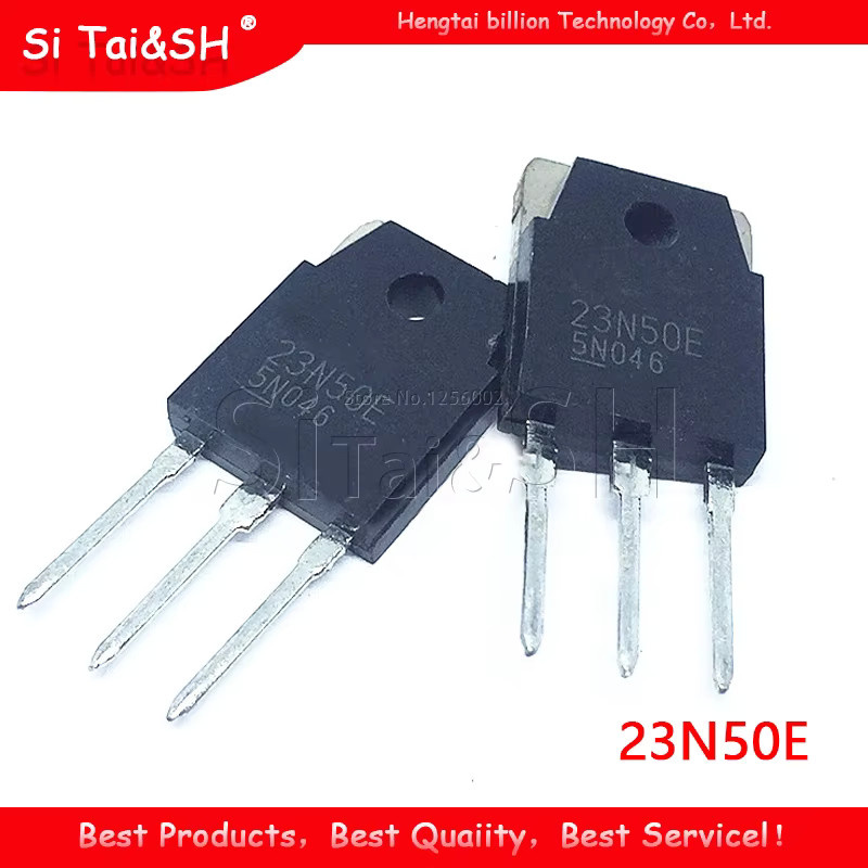 5 Stück Si Tai&SH 23N50E FMH23N50E Inverter Schweißer Transistor 23A 500V N-Kanal TO-247 in Schwarz - Bild 2