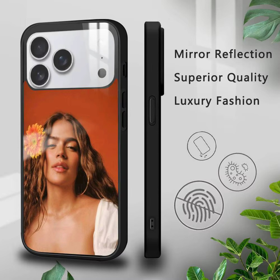 K-KaRol G T-TropicoquetaS Handyhülle mit Hard Mirror Surface für iPhone 17 16 15 14 13 12 11 Pro Max Plus Mini in Multicolour - Bild 3