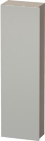 Duravit Hochschrank DuraStyle in Betongrau/Basalt Matt mit Tür links, B: 40 cm, T: 24 cm, H: 140 cm - Bild 1