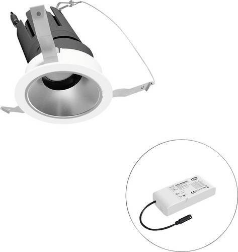 EVN LED-Deckenstrahler F01R14AM1340L55D in Weiß, rund und verstellbar - Bild 1