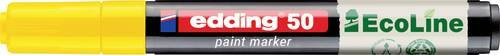 Edding 50 EcoLine Lackmarker Gelb mit Bullet-Spitze 2 mm und 3 mm - Bild 1