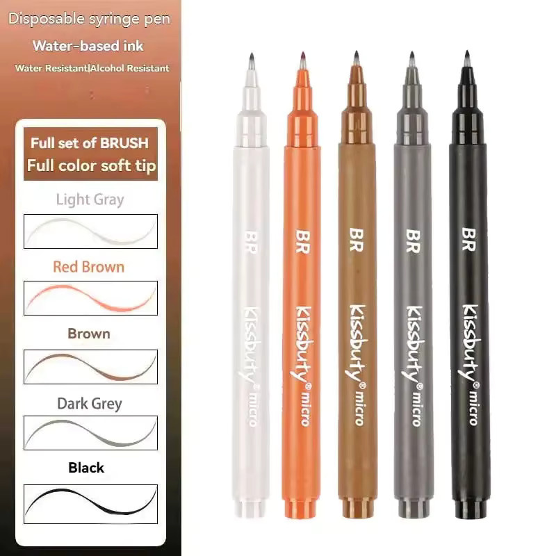 Pigma Micron Fineliner Stifte in Schwarz und Grau mit sortierten Spitzengrößen für Kalligraphie, Zeichnen und Journaling - Bild 3