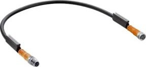 Lumberg Automation Verbindungsleitung Stecker M8 RSMV 3-RKMV3-224/1m Schwarz - Bild 1
