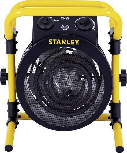 Stanley Keramik-Heizlüfter SXJH102000E 2000W Schwarz/Gelb mit Thermostat und Überhitzungsschutz - Bild 1