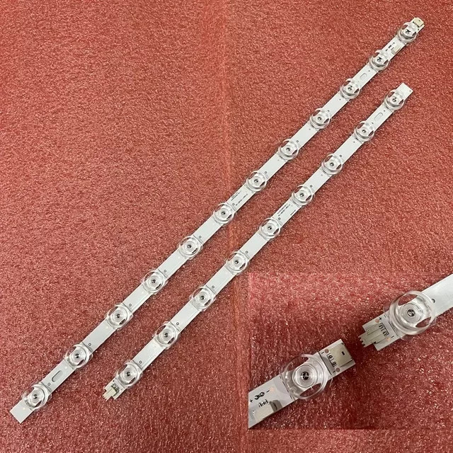 LED-Hintergrundbeleuchtungsstreifen mit 21 SMD-LEDs in Weiß für TCL 43F8, 43P611, 43P618, 43P722, 43P616, 43P617K und 43P725N - Bild 1