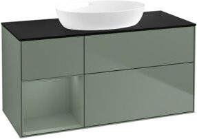 V&B Waschtischunterschrank Finion in Platinbraun, Breite: 120 cm, Tiefe: 50,1 cm, Höhe: 50,1 cm - Bild 1