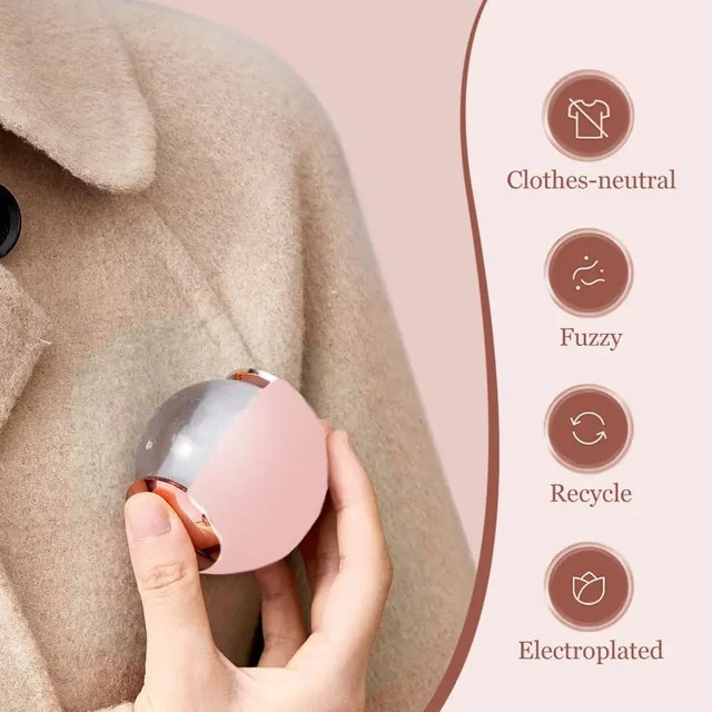 Wiederverwendbare Fusselrolle von XMSJ zur Haarentfernung, waschbarer klebriger Fusselball für Kleidung in Grün oder Pink - Bild 1