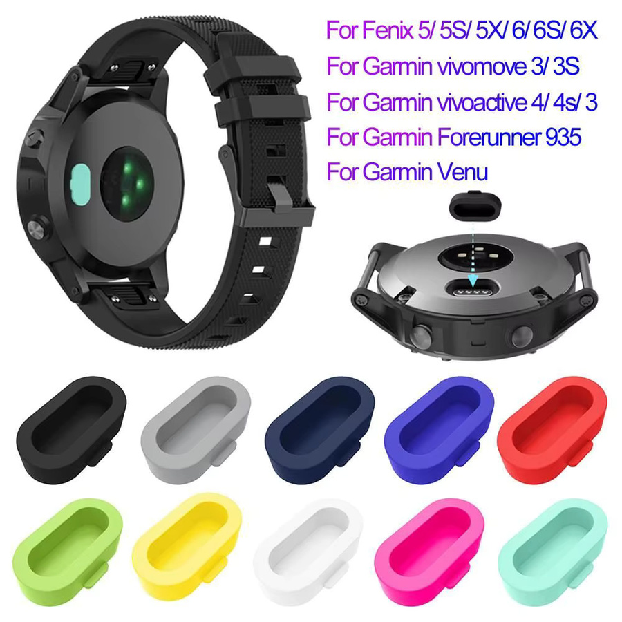 Garmin Stecker Abdeckung Silikon, black, Unisex - Bild 4