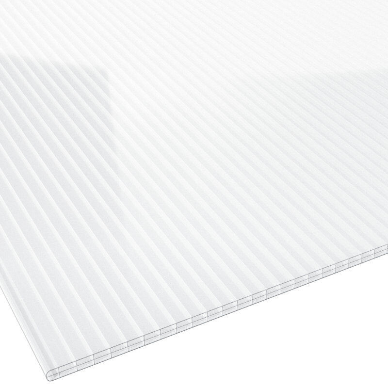 Stegplatte Polycarbonat 2ND LIFE LINE Nova Lite, 16 mm, Farbe: transparent, Breite: 98 cm - Bild 1