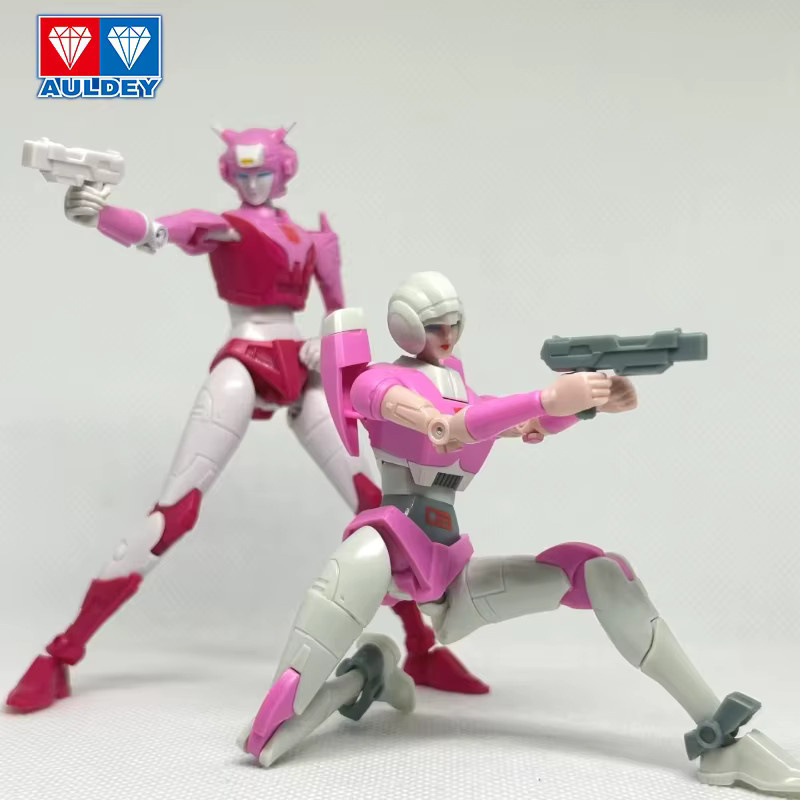AULDEY Transformers Arcee & Elita-1 Actionfiguren, Autobot Sisters Collection, bewegliches Robotermodell - Bild 3